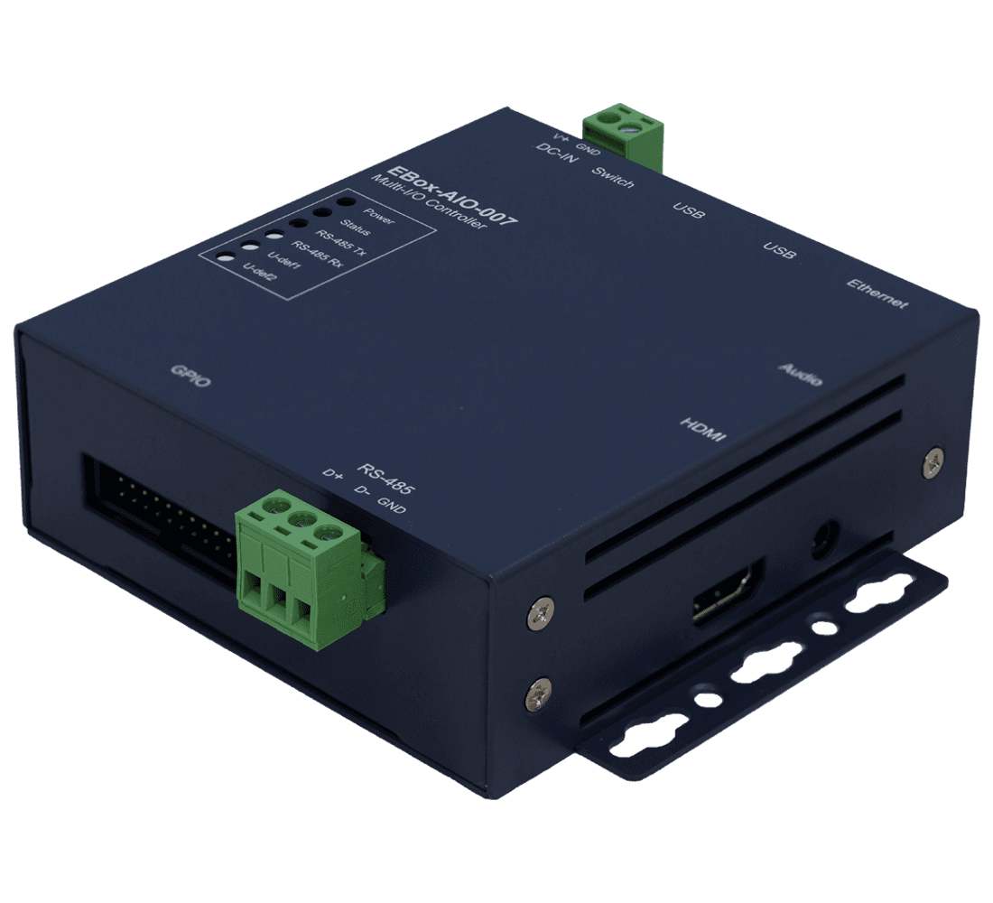 EBox-AIO-007 右前 45 度外觀 多功能控制器